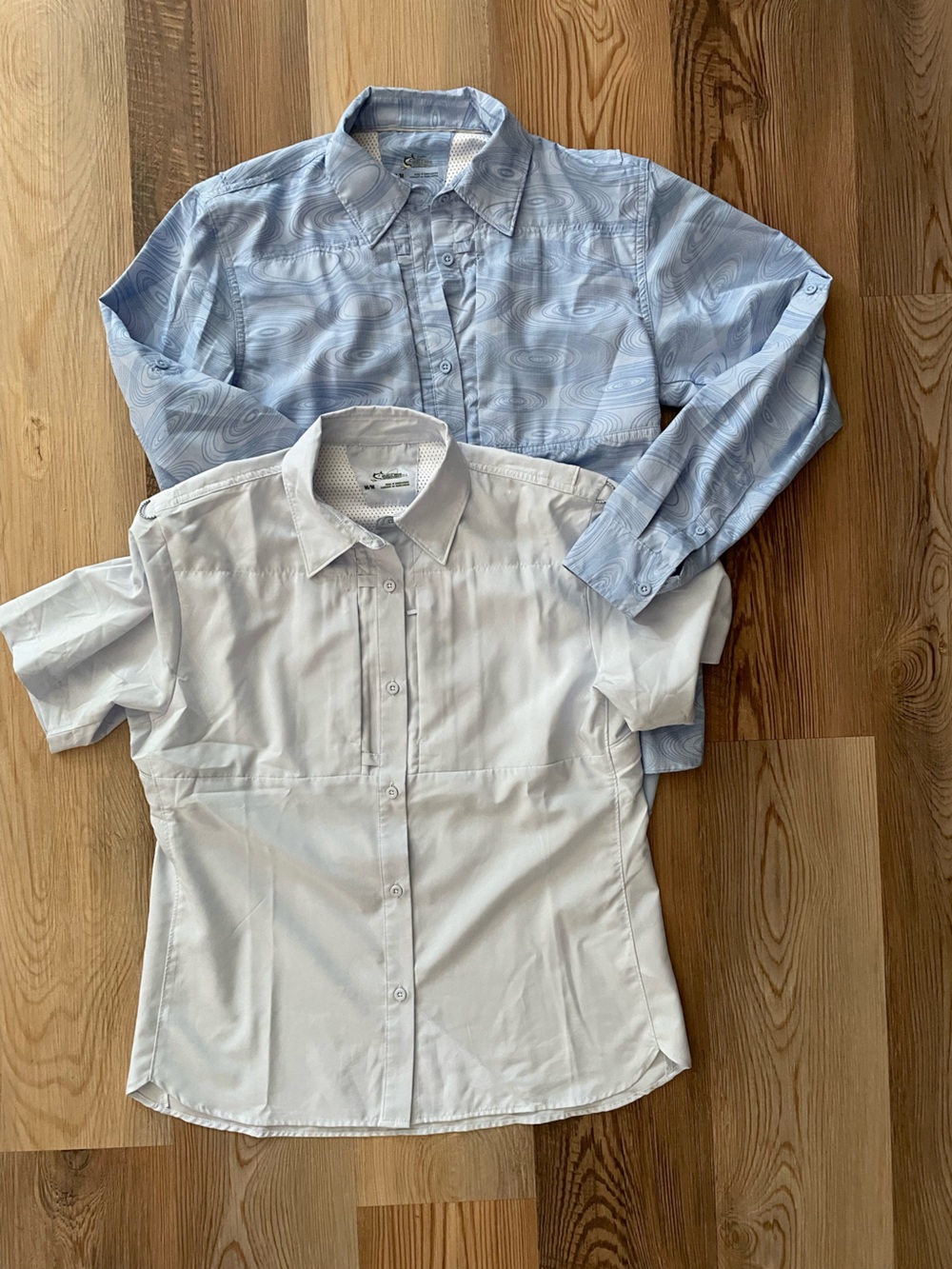 World wide sportsmen women’s fishing shirts size medium